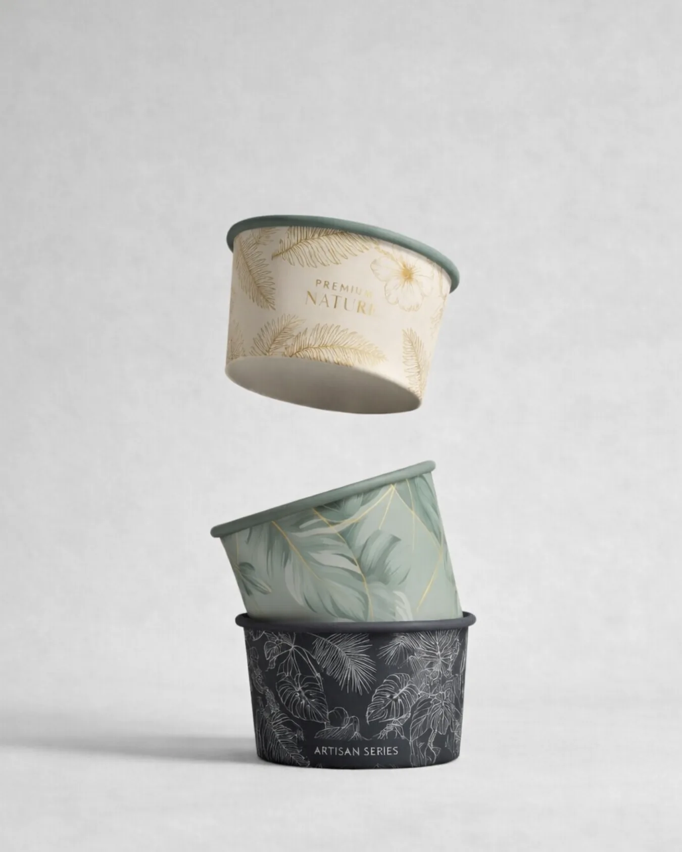 Sablon Paper Bowl Custom Food Grade, Aman Makanan Panas (6)