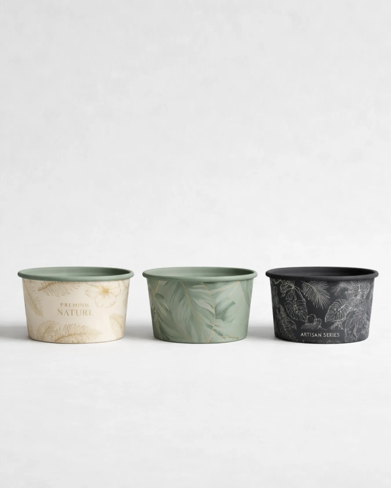 Sablon Paper Bowl Custom Food Grade, Aman Makanan Panas (7)