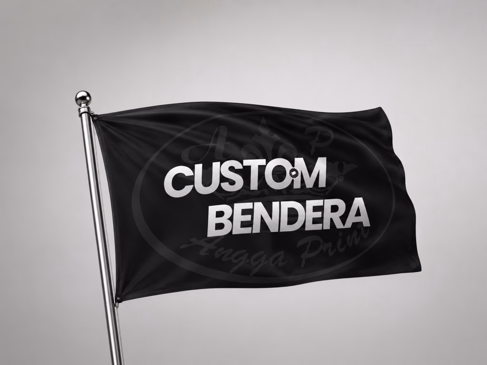Sablon Bendera Custom