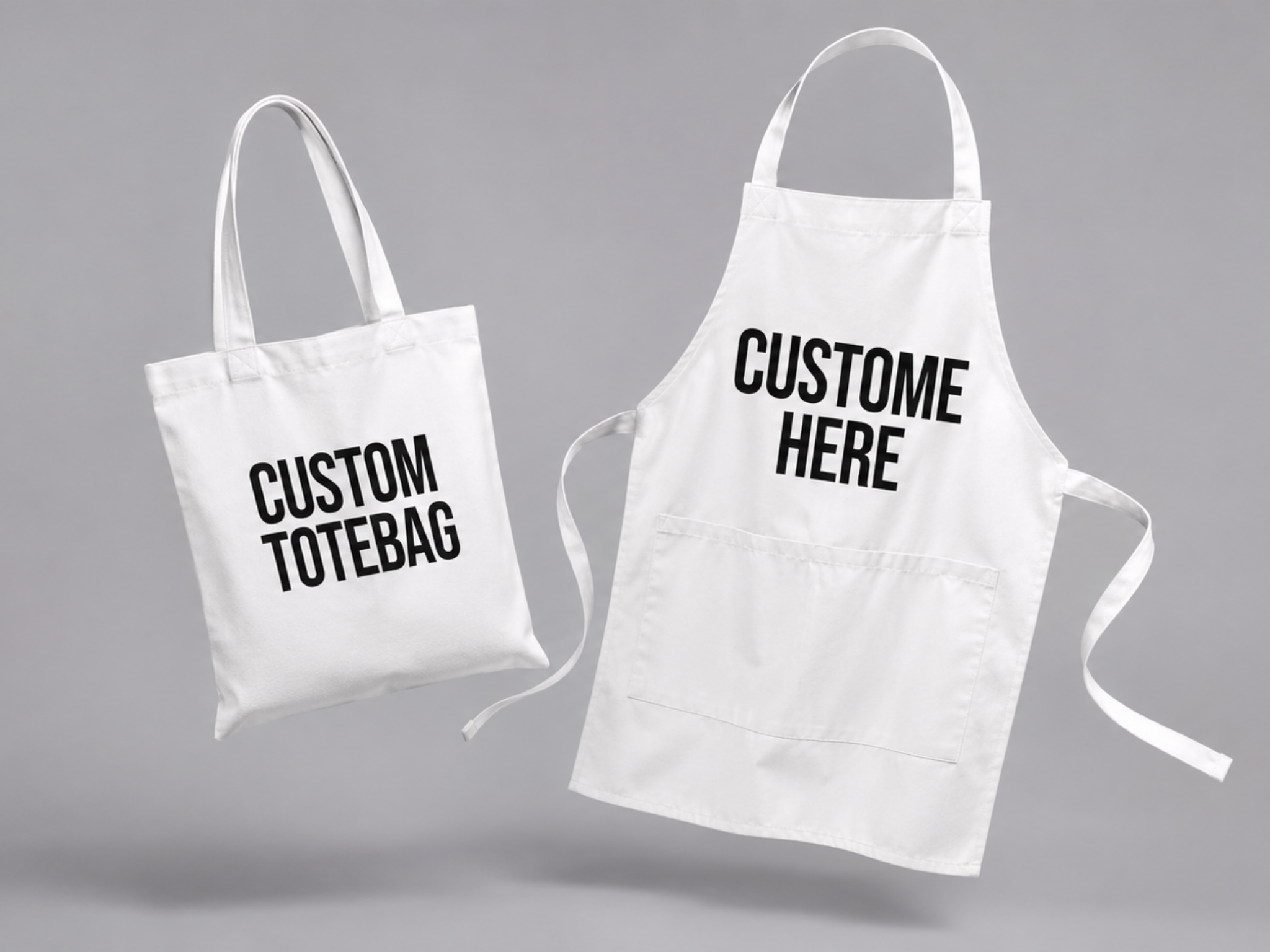Custom Canvas Fabric Printing Service for Tote Bags, Aprons, and Wall Art (1)
