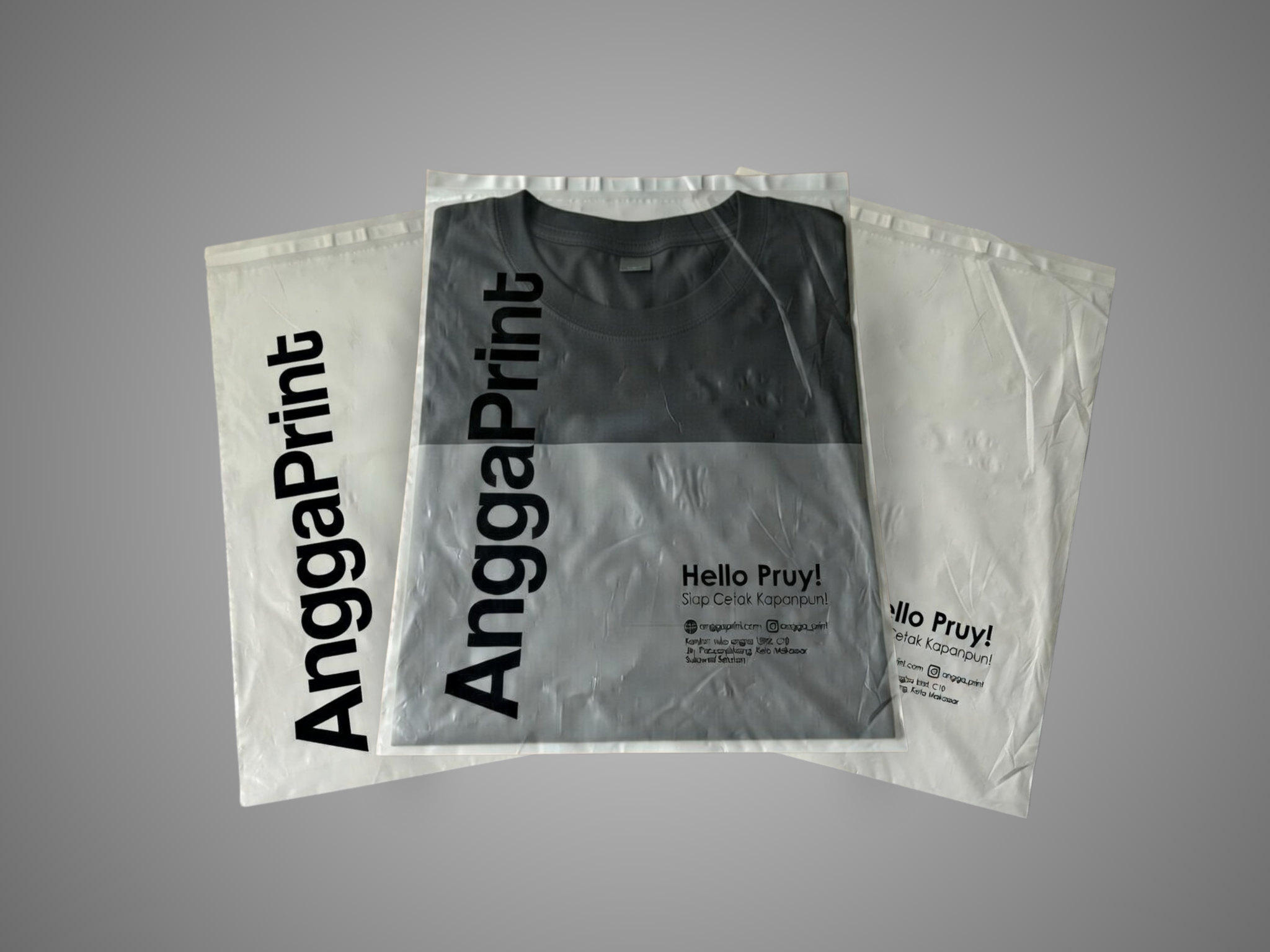 Sablon Plastik Custom, Kemasan, Shopping Bag & Kresek UMKM