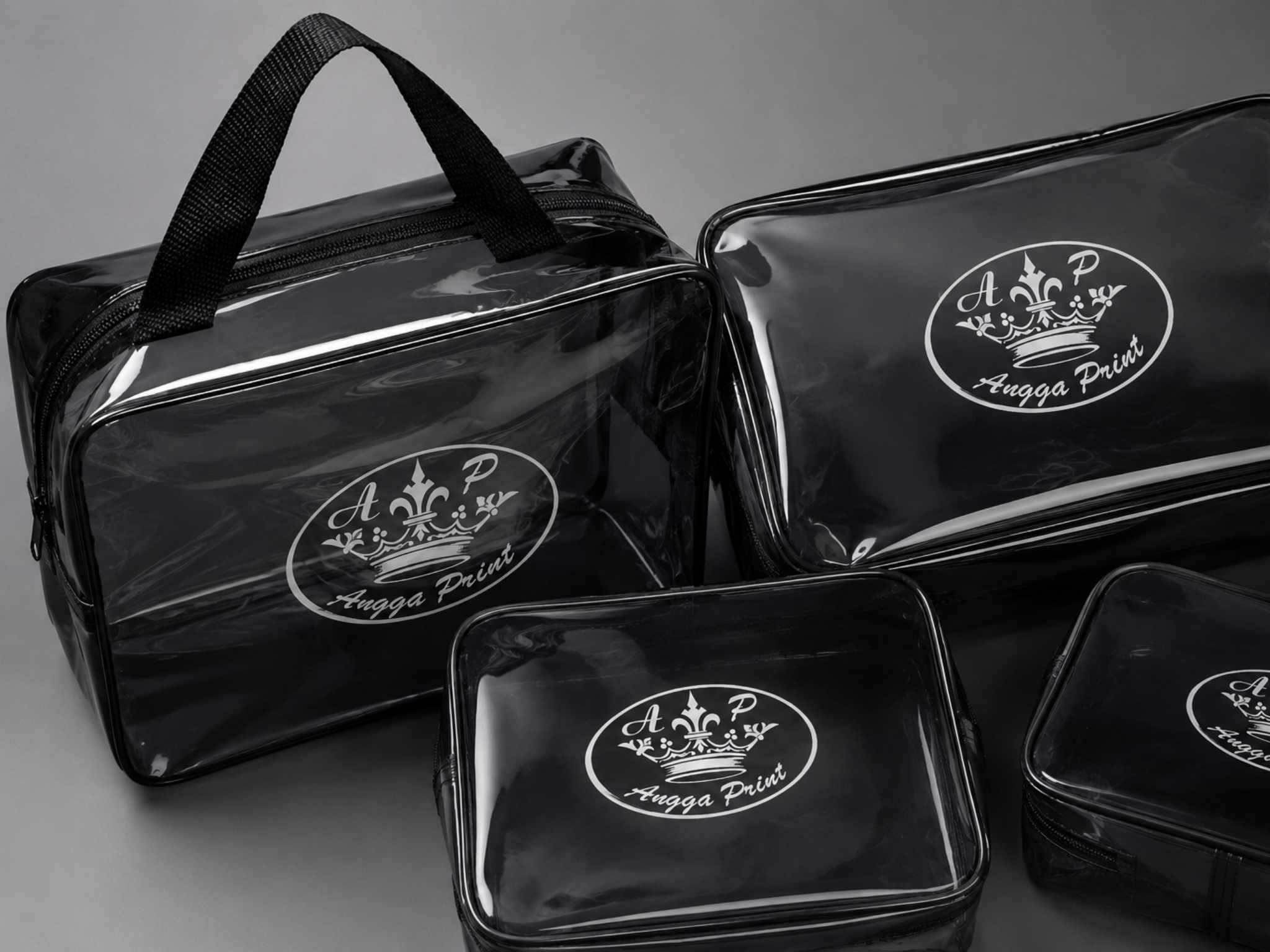 Custom Clear PVC Bag Printing Service: Premium Mika, Precise Prints (1)