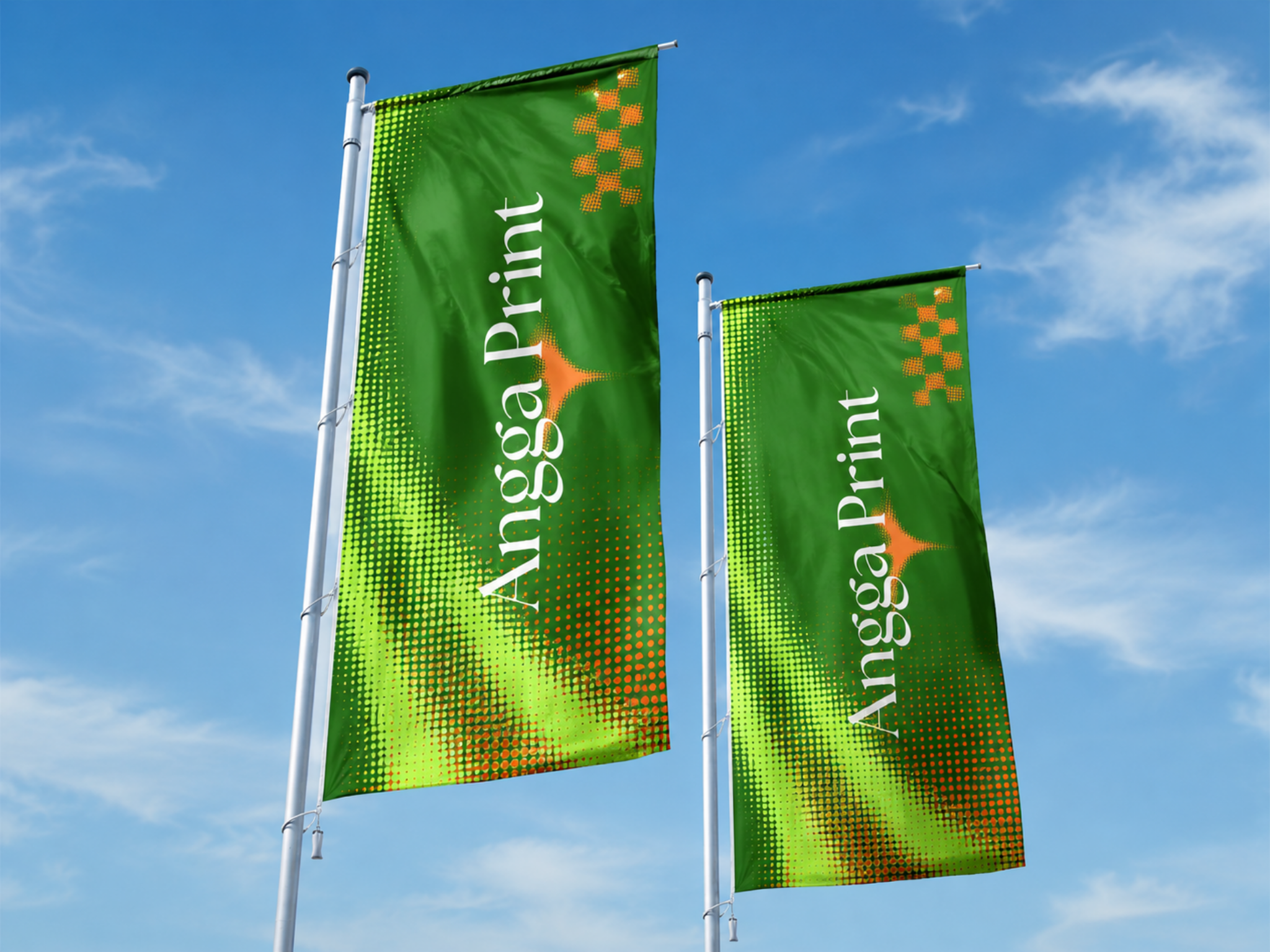 Custom Streamer Flag Printing (Umbul-Umbul): Sharp Colors, Weatherproof, Wholesale Pricing (1)