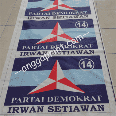 Cetak Bendera Partai | Angga Print